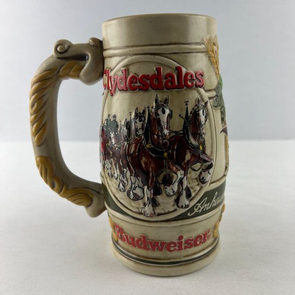 Budweiser Clydesdales Commemorative Promotional Beer Stein - Picture 2 of 6